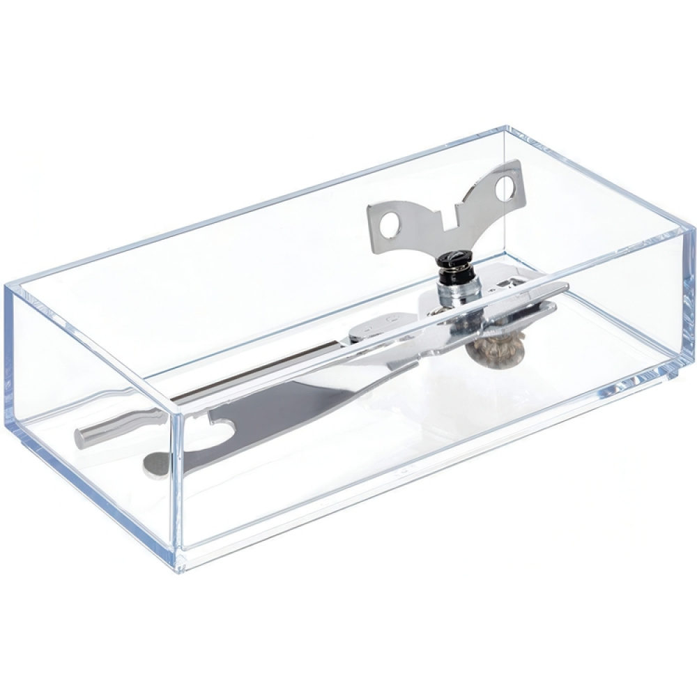 Skuffeindsats, 20,3x10,2 cm, Clarity i gruppen Opbevaring / Opbevaringskasser / Småopbevaring hos SmartaSaker.se (40697)