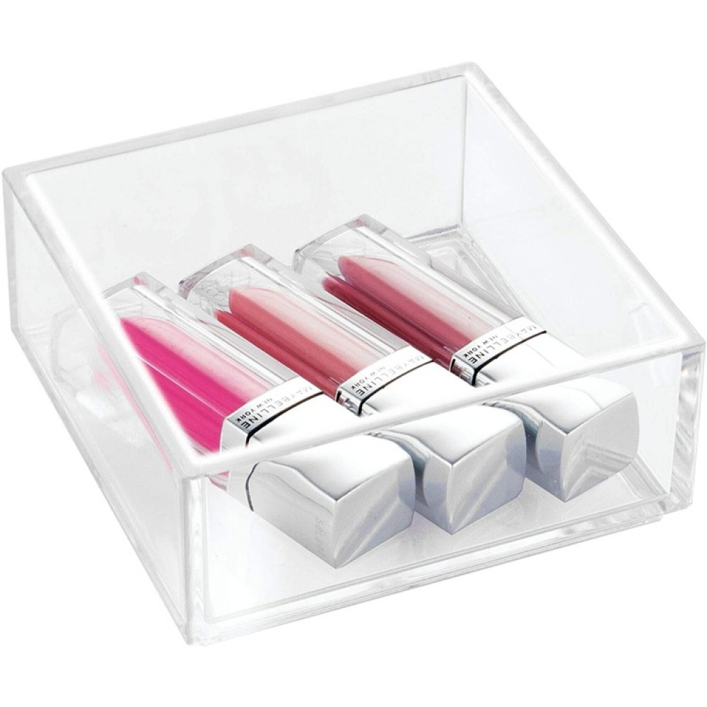 Kvadratisk skuffeindsats, 10,2x10,2 cm, Clarity i gruppen Opbevaring / Opbevaringskasser / Småopbevaring hos SmartaSaker.se (40699)