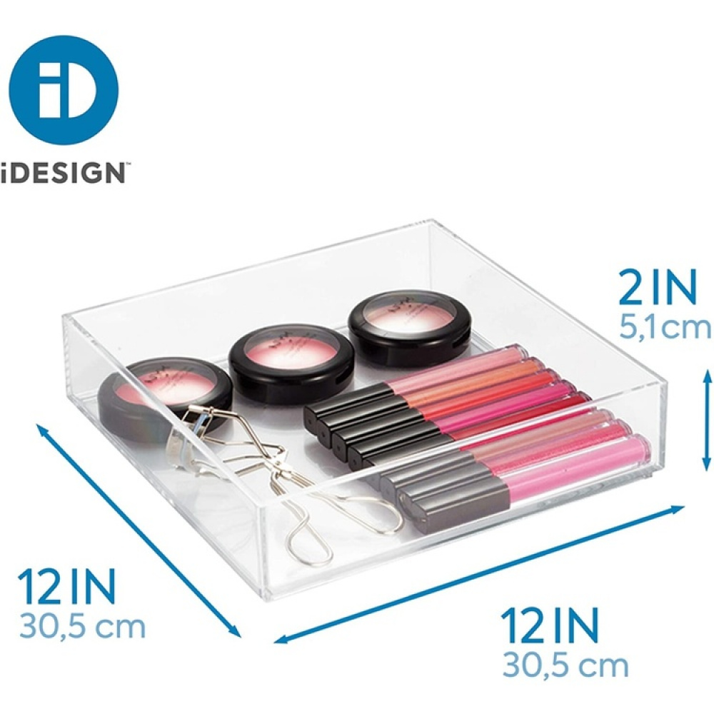 Kvadratisk skuffeindsats, 20,3x20,3 cm, Clarity i gruppen Opbevaring / Opbevaringskasser / Småopbevaring hos SmartaSaker.se (40700)