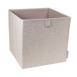 Opbevaringskube i stof, Bigso, Beige