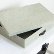 Opbevaringskasse A3, Sverker canvas, Bigso, Beige