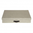 Opbevaringskasse A3, Sverker canvas, Bigso, Beige