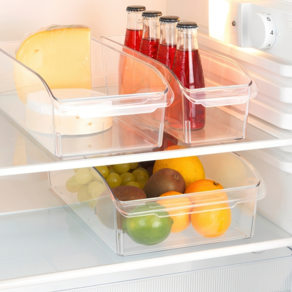 Opbevaringskasse til køleskab, 31x15 cm i gruppen Opbevaring / Køkkenopbevaring / Organiser køkkenskabe hos SmartaSaker.se (40814)