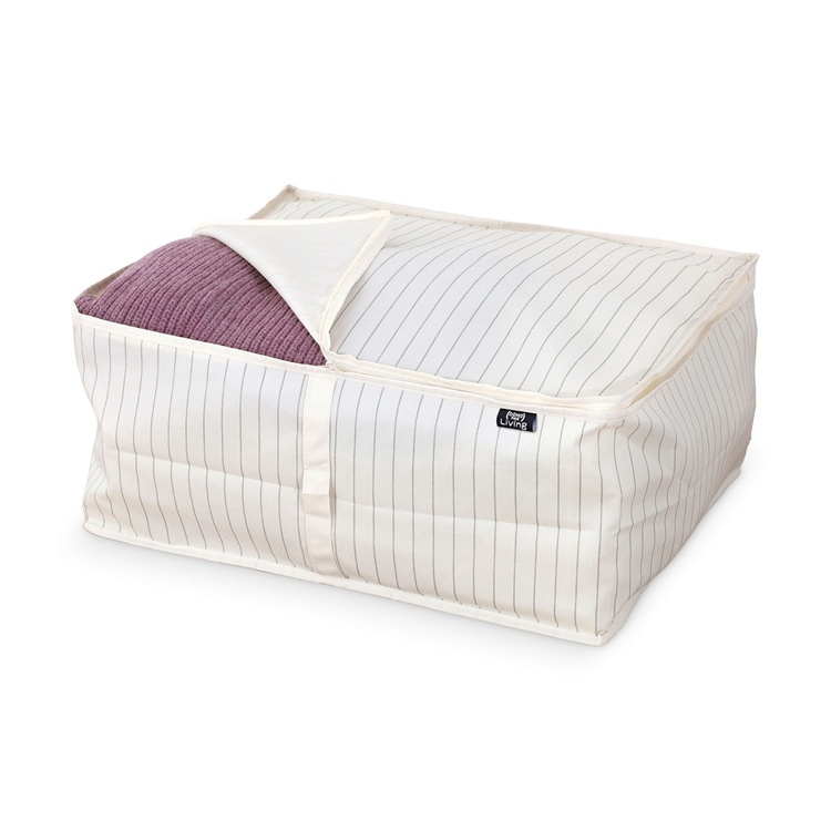 Blød opbevaringskasse, 55x45x25 cm, Hvid i gruppen Opbevaring / Opbevaringskasser hos SmartaSaker.se (40850)