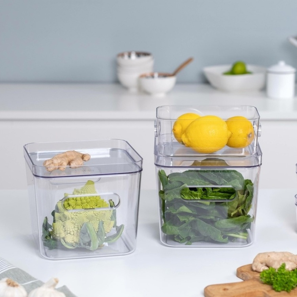 Åben kvadratisk opbevaringskasse 6,4 L, SmartStore i gruppen Opbevaring / Opbevaringskasser / SmartStore opbevaringskasser hos SmartaSaker.se (40854)