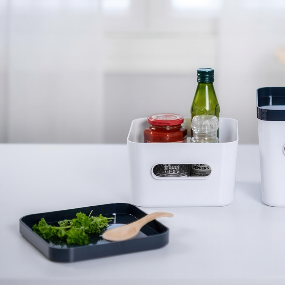 Åben kvadratisk opbevaringskasse 3,6 L, SmartStore i gruppen Opbevaring / Opbevaringskasser / SmartStore opbevaringskasser hos SmartaSaker.se (40855)