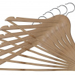 Træbøjle 6-pak, 44 cm