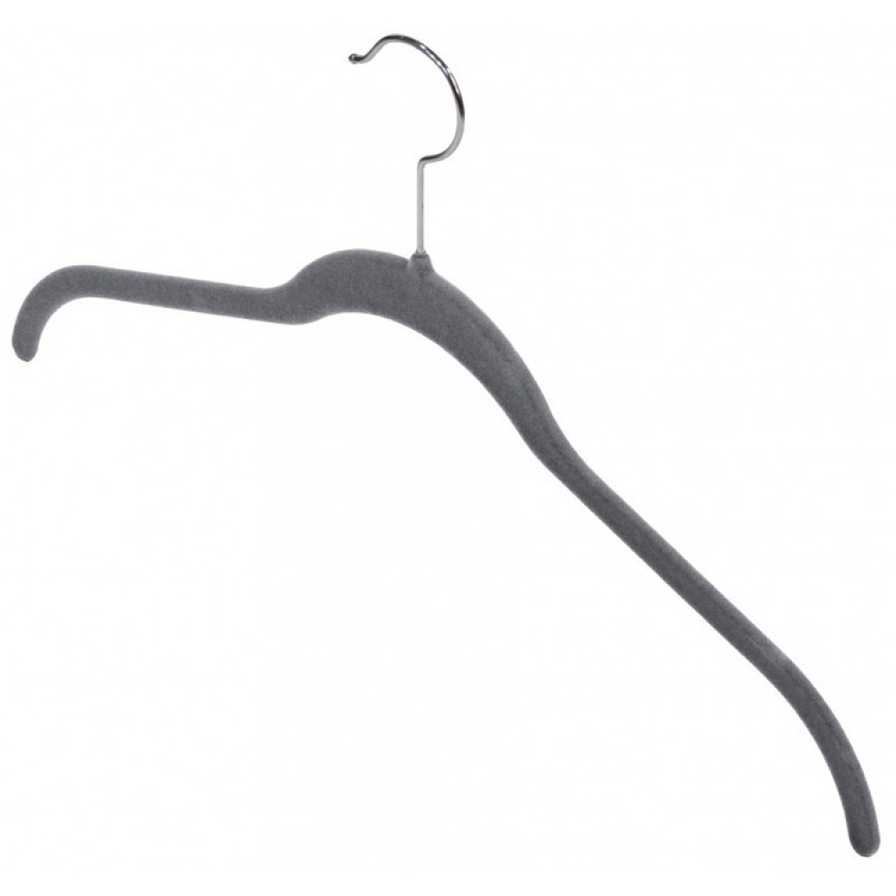Velourbøjle 4-pak, 43 cm i gruppen Opbevaring / Garderobeopbevaring / Kroge og bøjler hos SmartaSaker.se (40918)