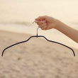 Skridsikker bøjle, 45 cm, sort