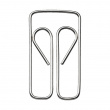Clips i metal, 100 stk., OWL, 2,7 cm, Sølv