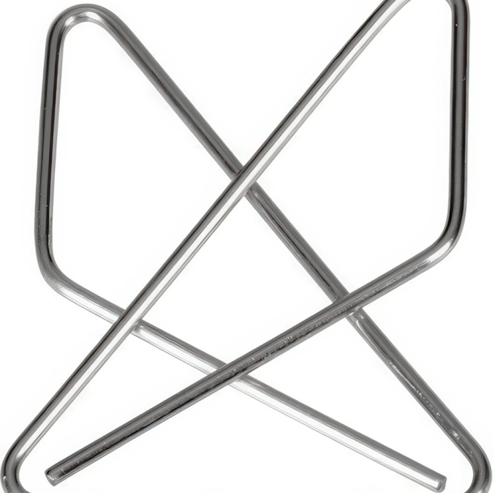 Clips i metal, 50 stk., BUTTERFLY CLIPS XXL, 4,5 x 6 cm, Sølv i gruppen Opbevaring / Kontorartikler hos SmartaSaker.se (40998)