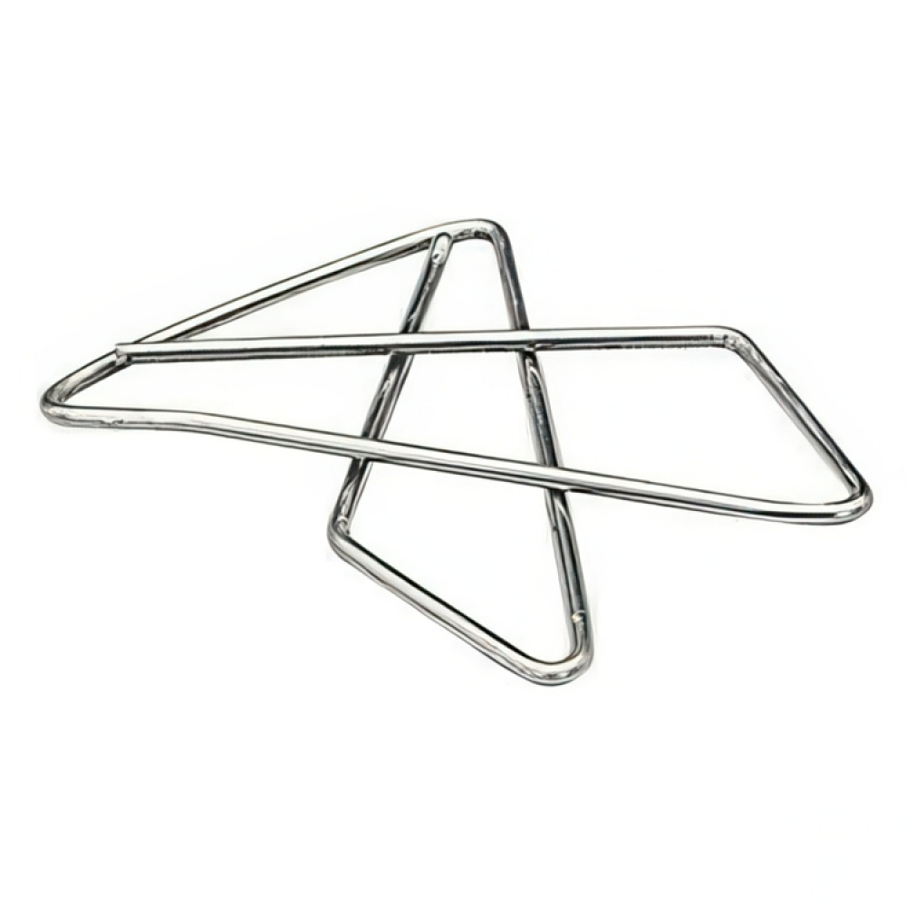 Clips i metal, 50 stk., BUTTERFLY CLIPS XXL, 4,5 x 6 cm, Sølv i gruppen Opbevaring / Kontorartikler hos SmartaSaker.se (40998)