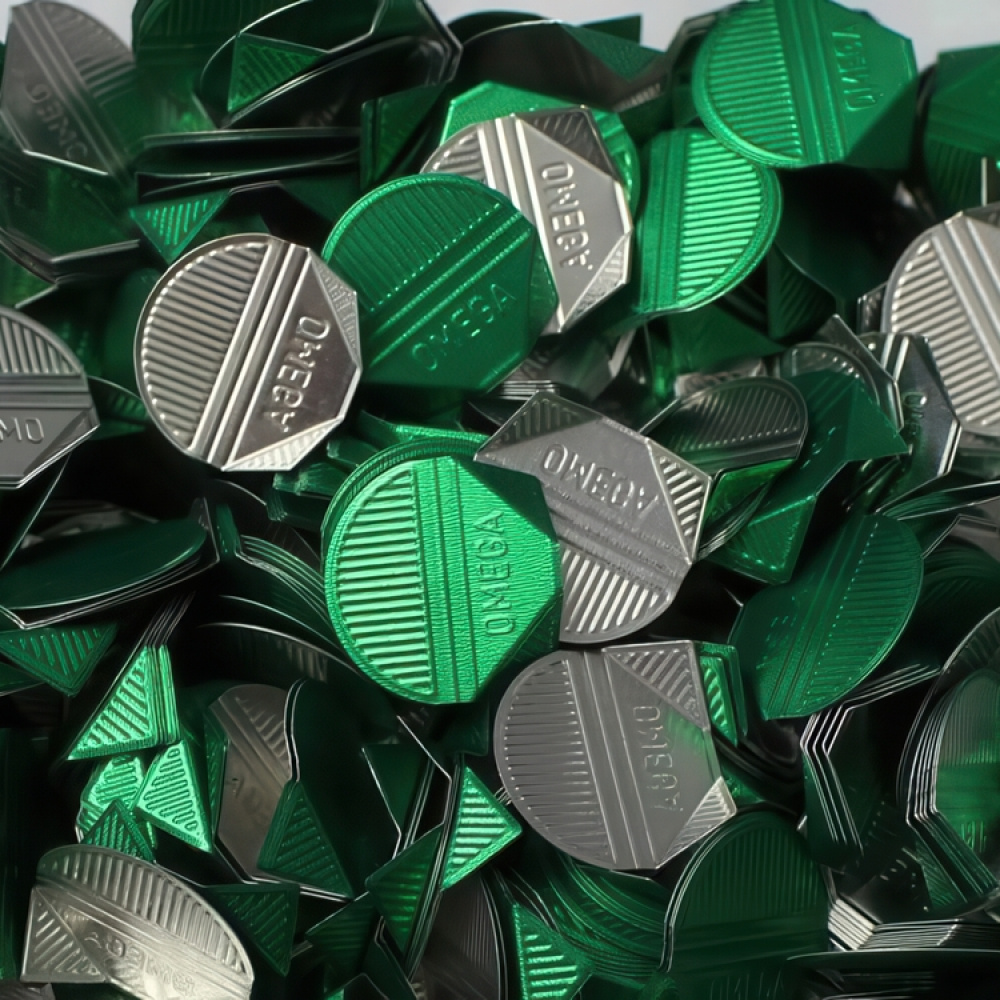 Clips, 100 stk., ALUMINIUM CORNER CLIPS i gruppen Opbevaring / Kontorartikler hos SmartaSaker.se (40999)