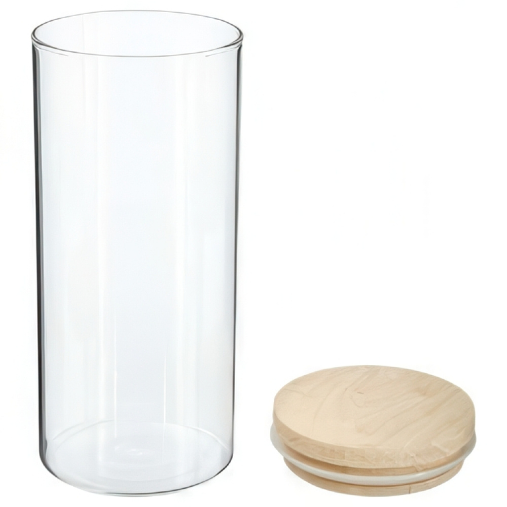 Rund opbevaringsglas 1,3 L, 5five i gruppen Opbevaring / Køkkenopbevaring hos SmartaSaker.se (41016)
