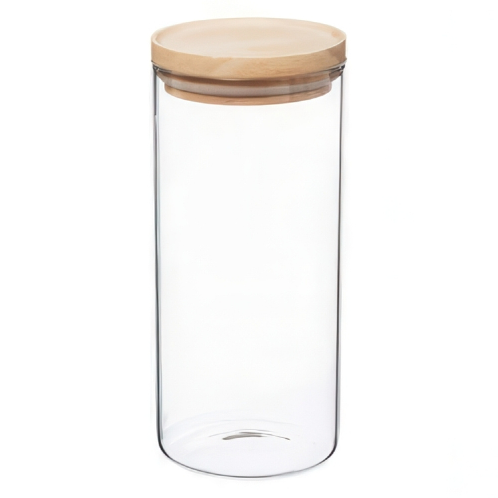 Rund opbevaringsglas 1,3 L, 5five i gruppen Opbevaring / Køkkenopbevaring hos SmartaSaker.se (41016)