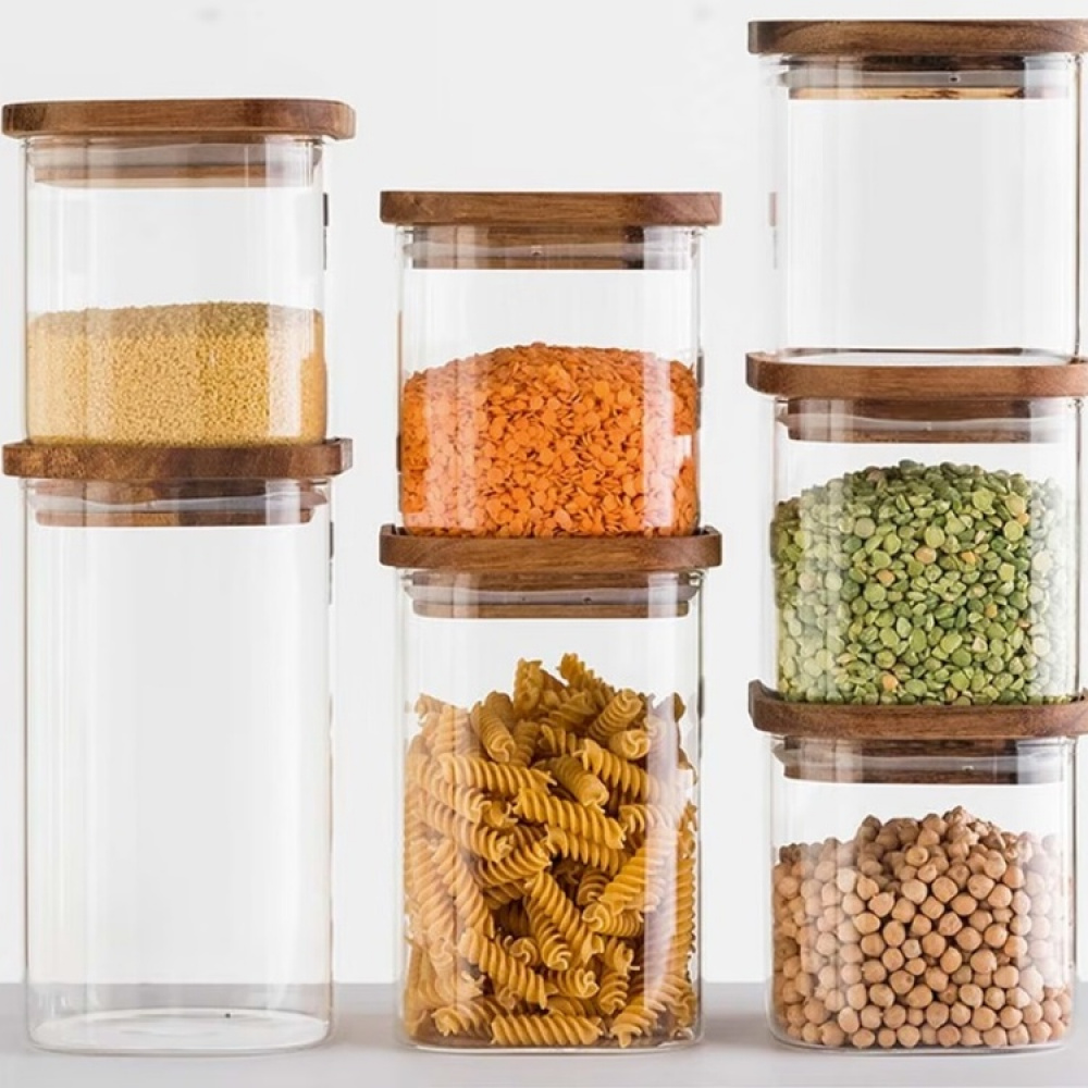 Opbevaringskrukke i glas 2L, 5five i gruppen Opbevaring / Køkkenopbevaring / Opbevaringsbeholdere hos SmartaSaker.se (41019)