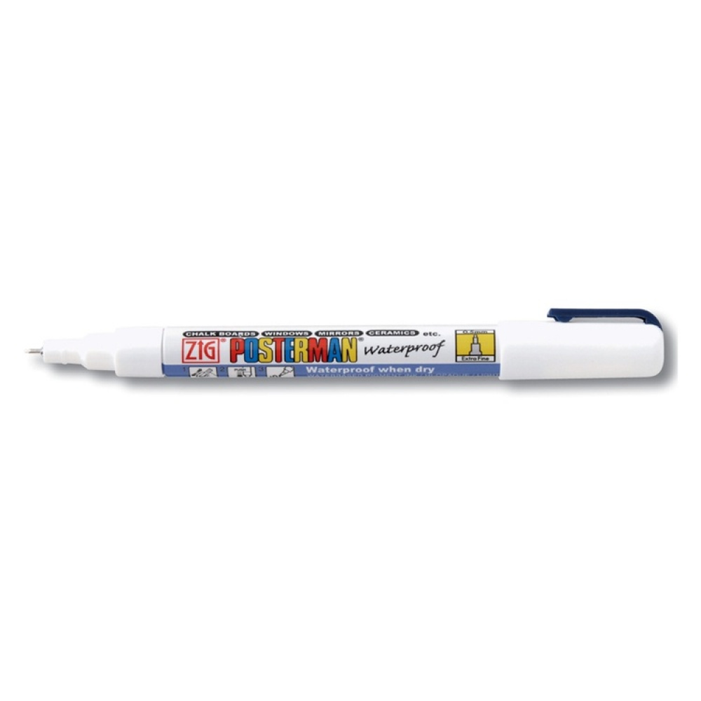 Kridtpen 0,5 mm, Zig, Hvid i gruppen Opbevaring / Kontorartikler hos SmartaSaker.se (41038)