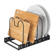 Justerbar opbevaring til stegepander, 30-57 cm