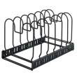Justerbar opbevaring til stegepander, 30-57 cm