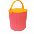 Spand med låg 20L, Omnioutil, Cerise/Orange
