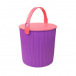 Spand med låg 10L, Omnioutil, Lilla/Cerise
