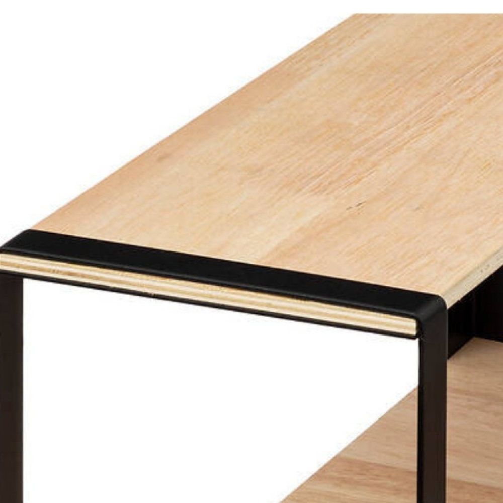 Hjørnehylde 2 niveauer, 40x40x35 cm i gruppen Opbevaring / Køkkenopbevaring / Organiser køkkenskabe hos SmartaSaker.se (41168)