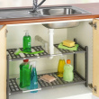 Justerbar opbevaringshylde under vask, 45-80 cm