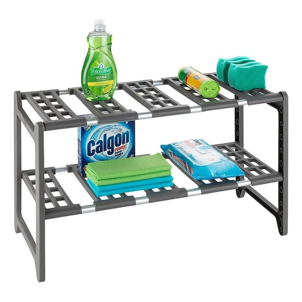 Justerbar opbevaringshylde under vask, 45-80 cm i gruppen Opbevaring / Køkkenopbevaring / Organiser køkkenskabe / Under vask opbevaring hos SmartaSaker.se (41174)
