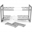 Justerbar opbevaringshylde under vask, 48-85 cm