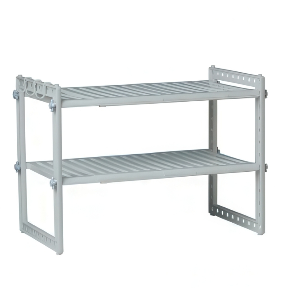 Justerbar opbevaringshylde under vask, 41-70 cm i gruppen Opbevaring / Køkkenopbevaring / Organiser køkkenskabe / Under vask opbevaring hos SmartaSaker.se (41176)