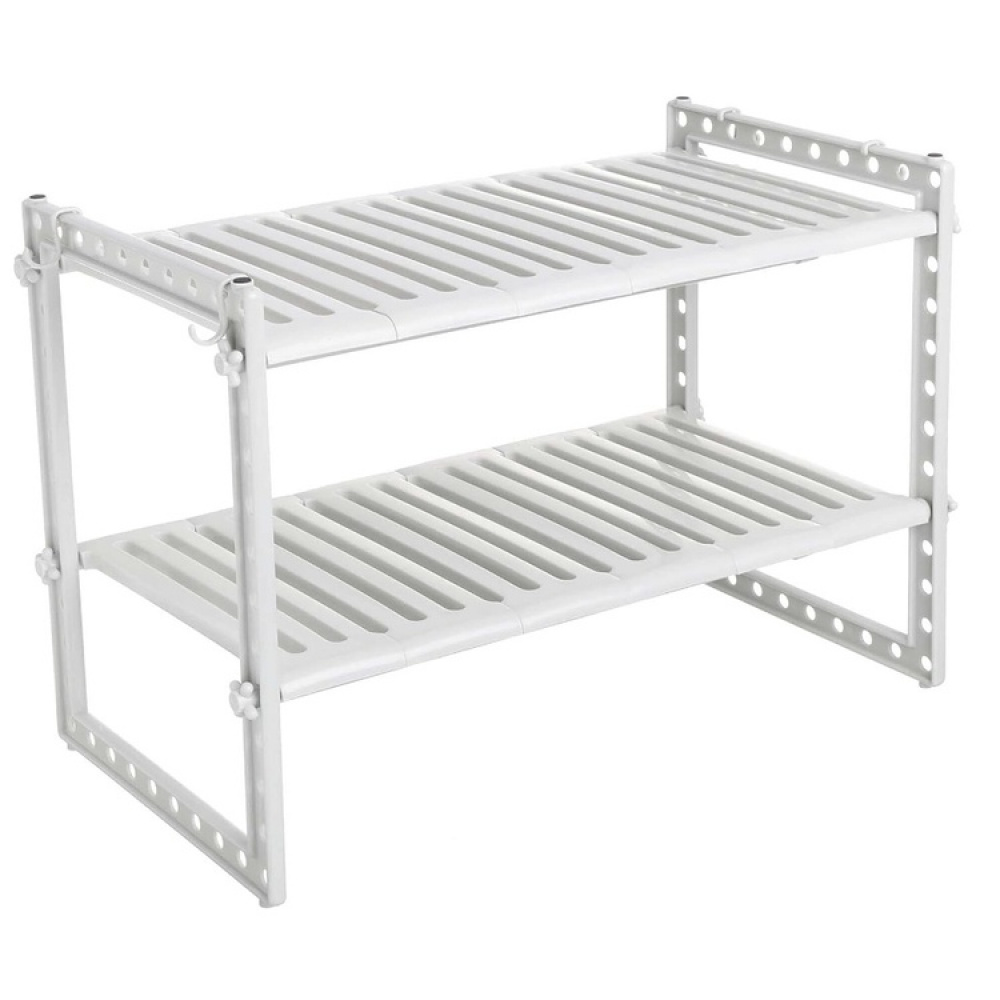 Justerbar opbevaringshylde under vask, 41-70 cm i gruppen Opbevaring / Køkkenopbevaring / Organiser køkkenskabe / Under vask opbevaring hos SmartaSaker.se (41176)