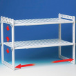 Justerbar opbevaringshylde under vask, 41-70 cm