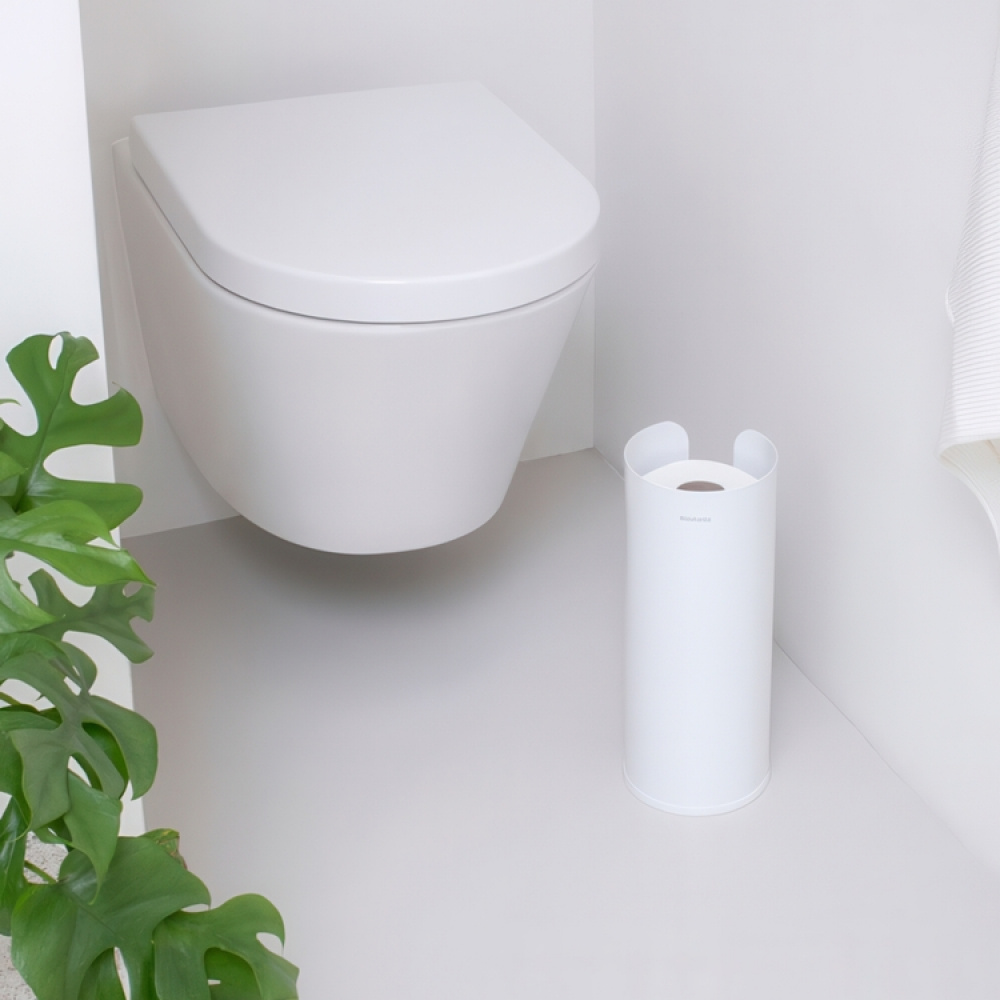 Toiletpapiropbevaring, Brabantia, Hvid i gruppen Opbevaring hos SmartaSaker.se (41226)