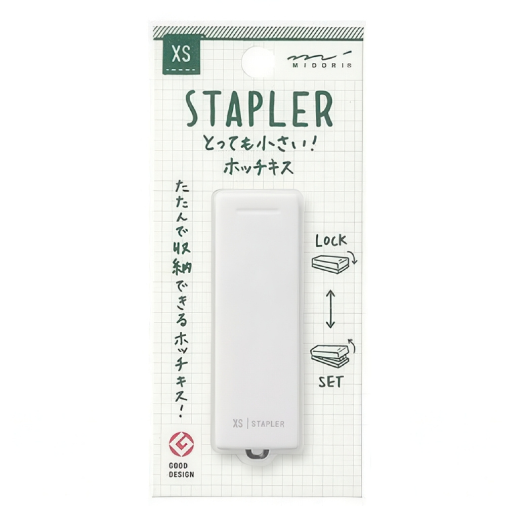 Hæftemaskine, Mini, MIDORI XS i gruppen Opbevaring / Kontorartikler hos SmartaSaker.se (41233)