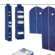 Hængende garderobe 6 hylder