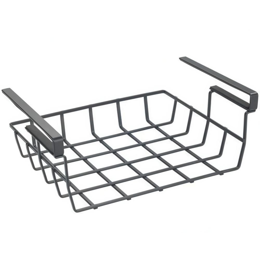 Hængekurv i metal, 34x25x13 cm i gruppen Opbevaring / Køkkenopbevaring / Organiser køkkenskabe / Under hylde-opbevaring hos SmartaSaker.se (41313)