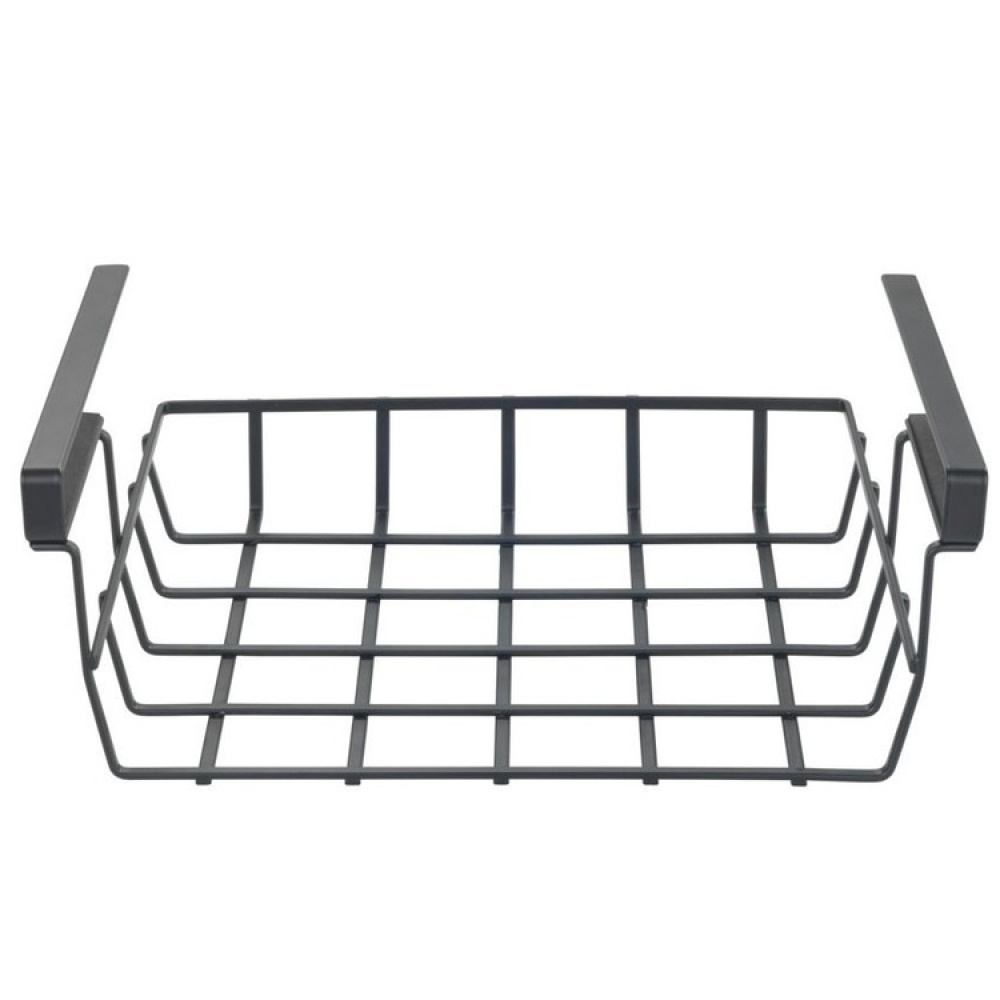 Hængekurv i metal, 34x25x13 cm i gruppen Opbevaring / Køkkenopbevaring / Organiser køkkenskabe / Under hylde-opbevaring hos SmartaSaker.se (41313)