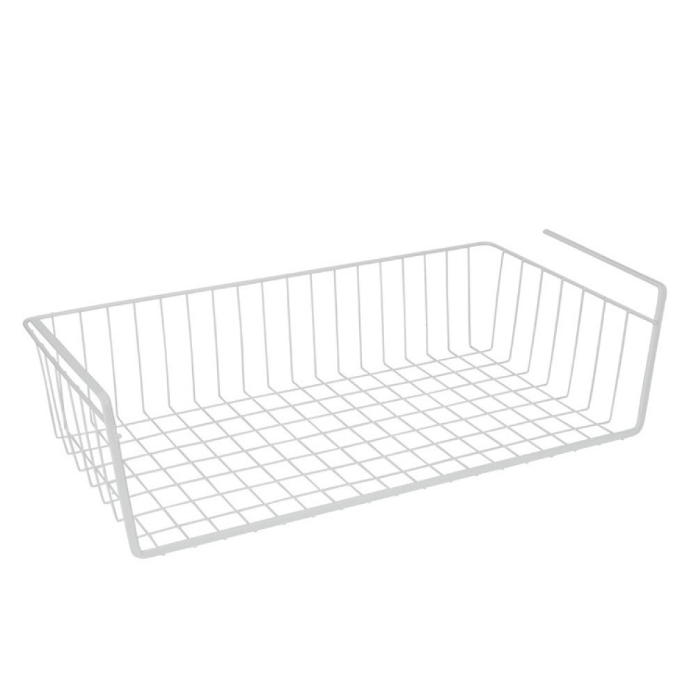 Hængende opbevaringskurv, 50 cm, Metaltex, Hvid i gruppen Opbevaring / Køkkenopbevaring / Organiser køkkenskabe / Under hylde-opbevaring hos SmartaSaker.se (41315)