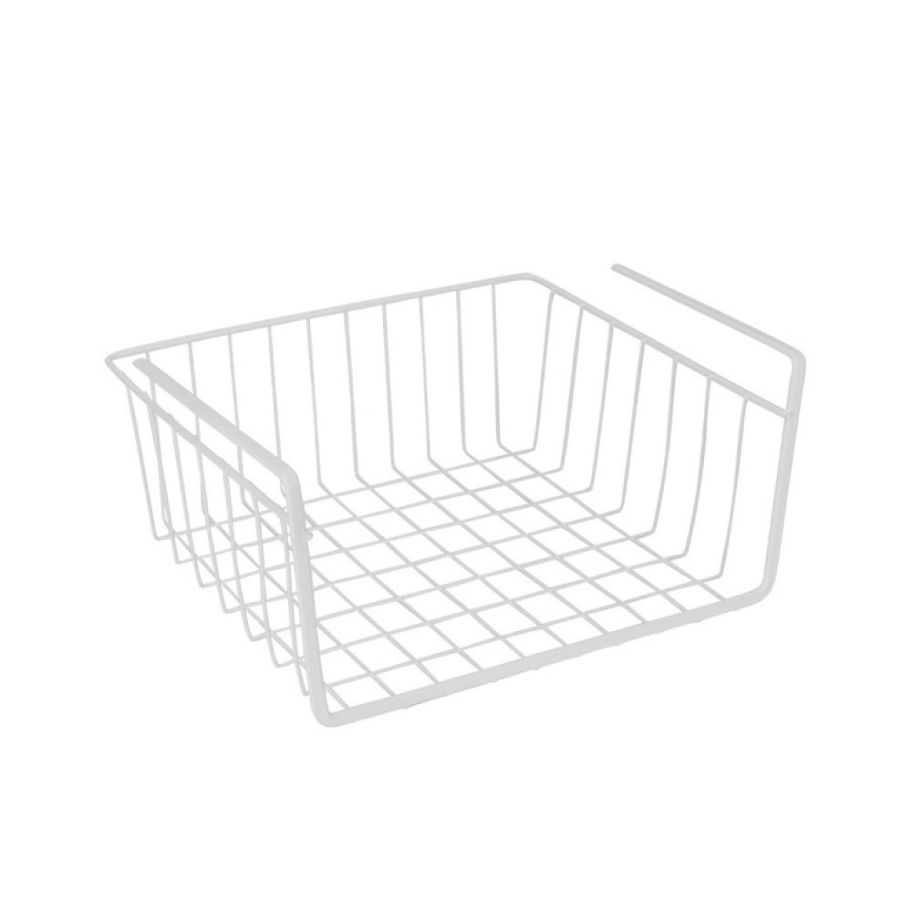 Hængende opbevaringskurv, 30 cm, Metaltex, Hvid i gruppen Opbevaring / Køkkenopbevaring / Organiser køkkenskabe / Under hylde-opbevaring hos SmartaSaker.se (41316)
