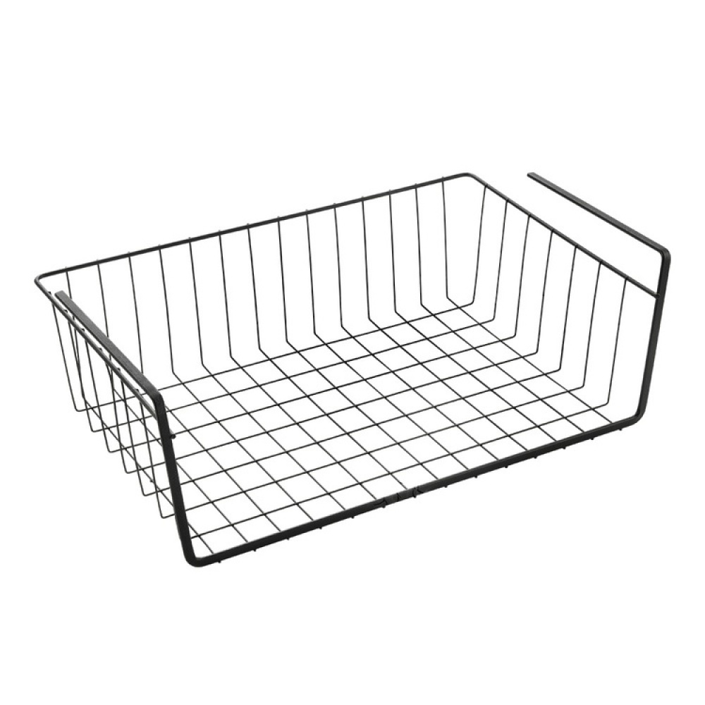 Hængende opbevaringskurv, 40 cm, Metaltex, Sort i gruppen Opbevaring / Køkkenopbevaring / Organiser køkkenskabe / Under hylde-opbevaring hos SmartaSaker.se (41320)