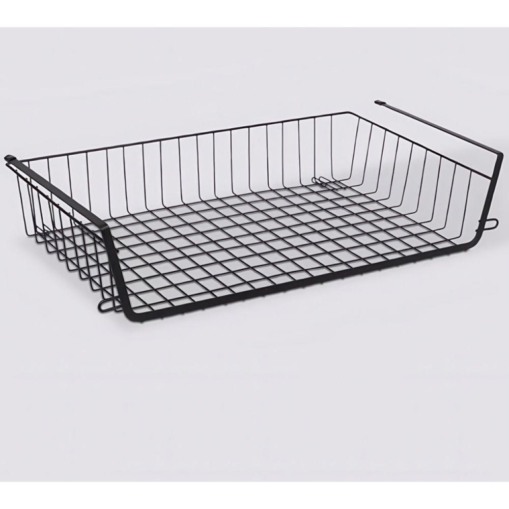 Stabelbar hængekurv i metal, 51,5 cm i gruppen Opbevaring / Køkkenopbevaring / Organiser køkkenskabe / Under hylde-opbevaring hos SmartaSaker.se (41323)