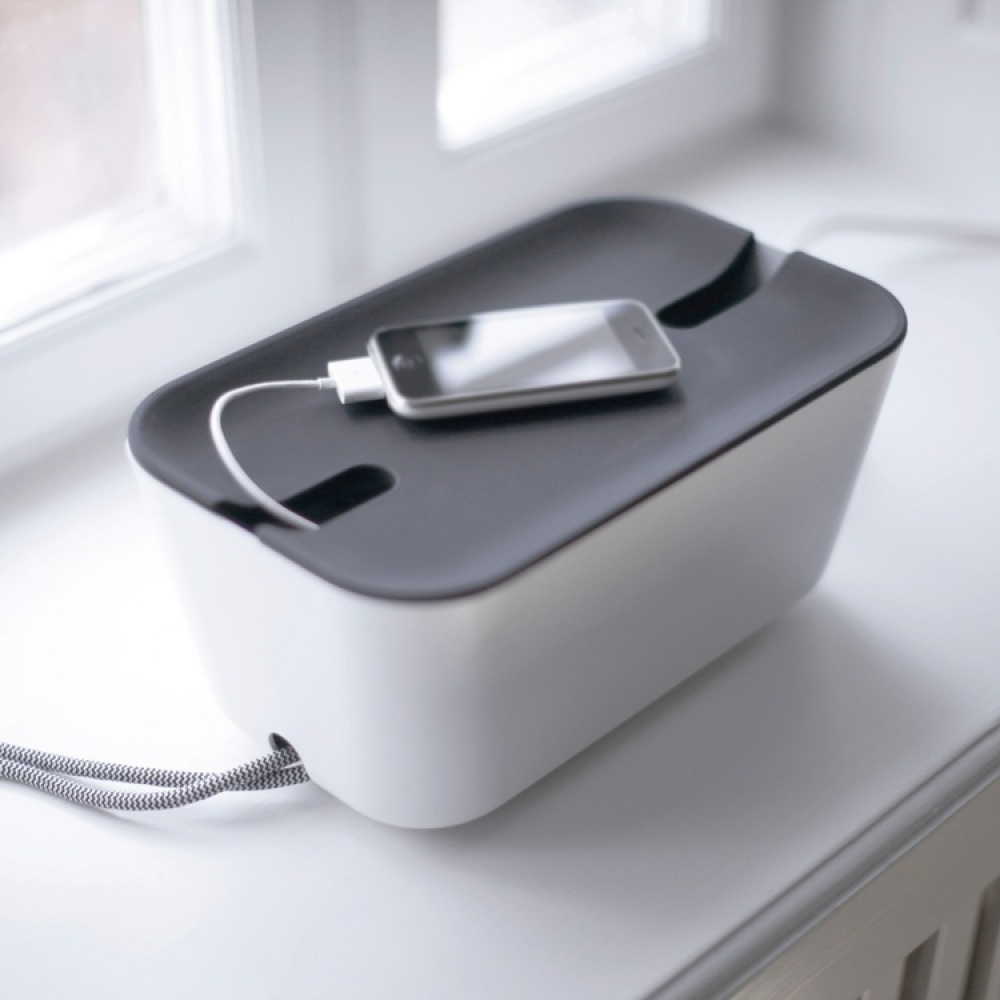 Kabelskjuler, Medium, Bosign, Grå i gruppen Opbevaring / Opbevaringskasser hos SmartaSaker.se (41338)