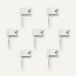 Kortnåle med flag, 20 stk., FLAG PINS