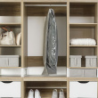 Tøjbetræk, ORGA, Kort, 60 x H 100, Beige-grå