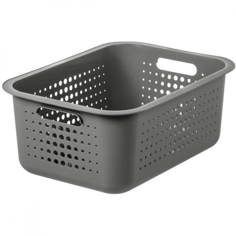 Opbevaringskurv i genbrugsplast 10L, SmartStore, Lysegrå i gruppen Opbevaring / Opbevaringskasser / SmartStore opbevaringskasser hos SmartaSaker.se (41499-ljusgr)