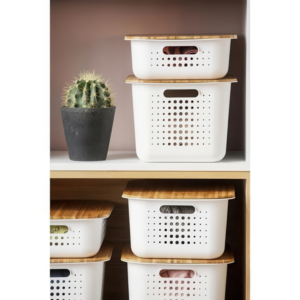 Opbevaringskurv i genbrugsplast 10L, SmartStore i gruppen Opbevaring / Opbevaringskasser / SmartStore opbevaringskasser hos SmartaSaker.se (41499)