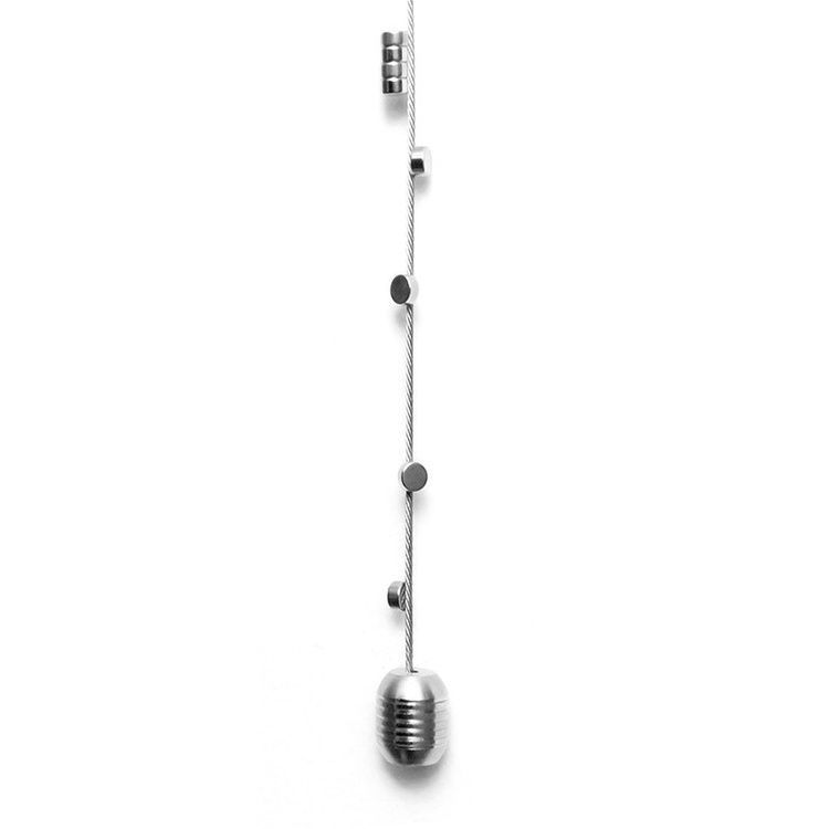 Magnetisk fotoholder med vægt og 15 magneter 200 cm i gruppen Opbevaring / Magneter og selvklæbende / Magnetopbevaring hos SmartaSaker.se (41507)