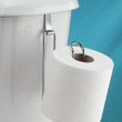 Toiletpapirholder til skabslåge
