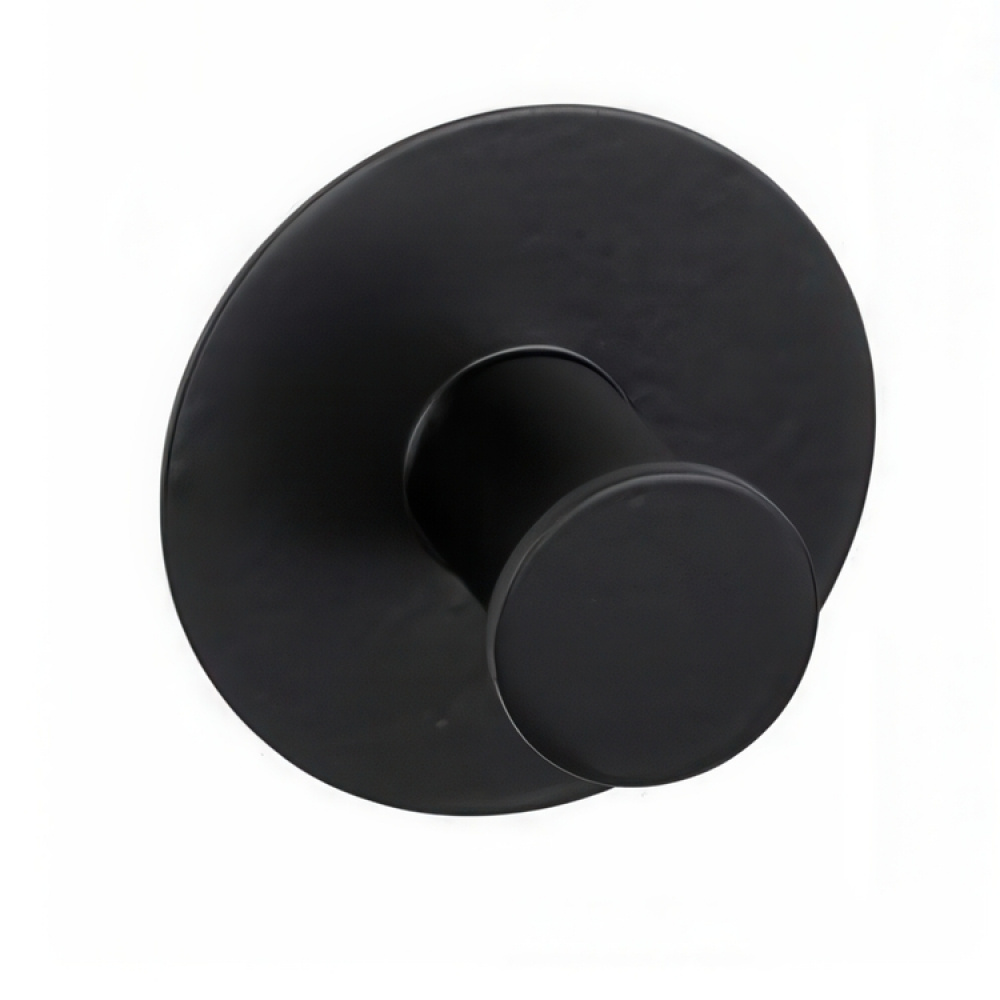 Selvklæbende metalknage, Wenko, Sort i gruppen Opbevaring / Magneter og selvklæbende / Selvklæbende kroge hos SmartaSaker.se (41520)