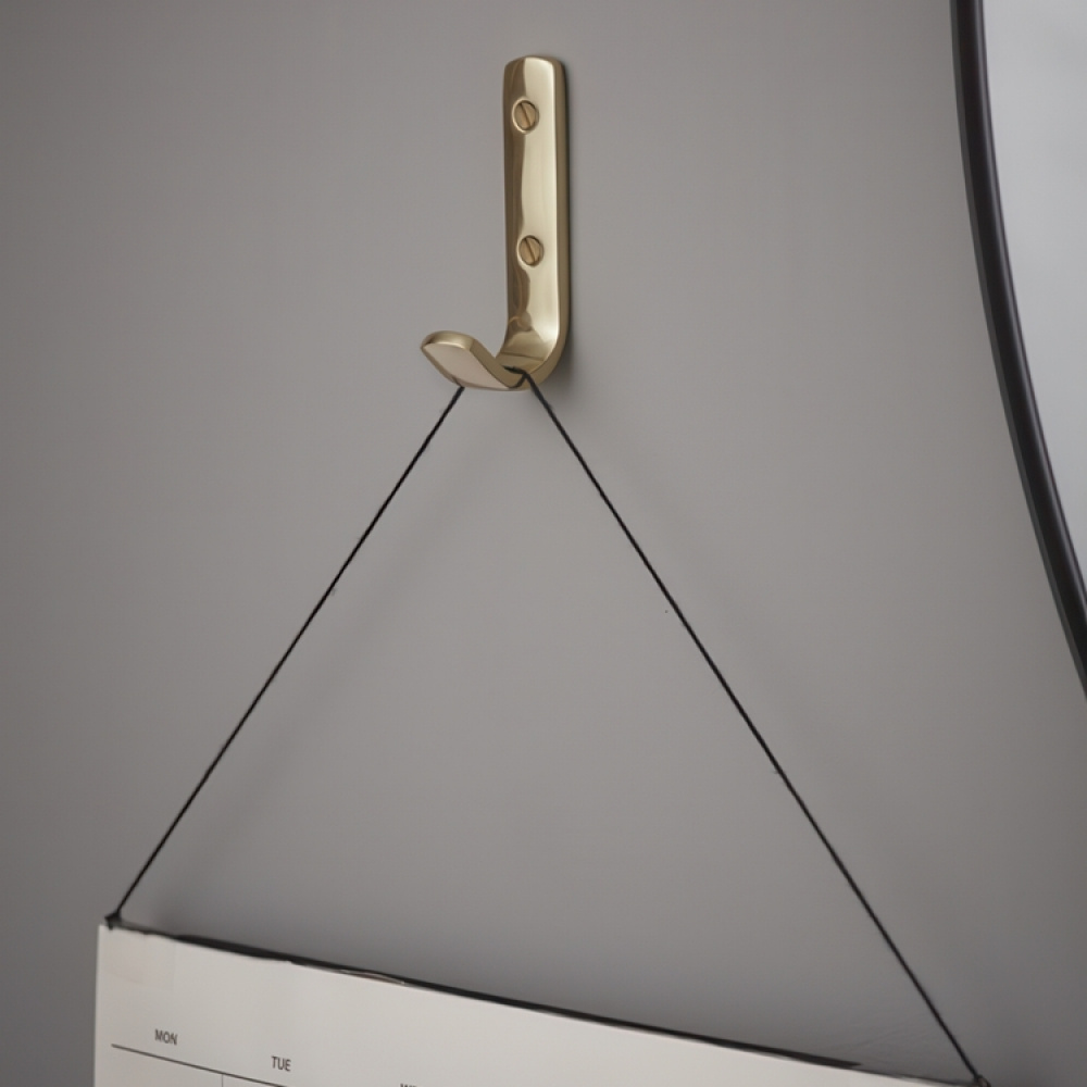 Enkel skolkrog i messing, 8 cm i gruppen Opbevaring hos SmartaSaker.se (41539)